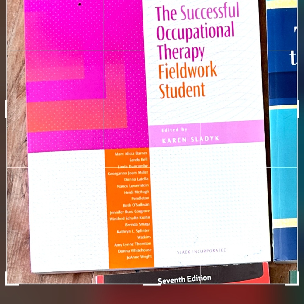 ‘The Successful Occupational Therapy Fieldwork Student’ textbook.